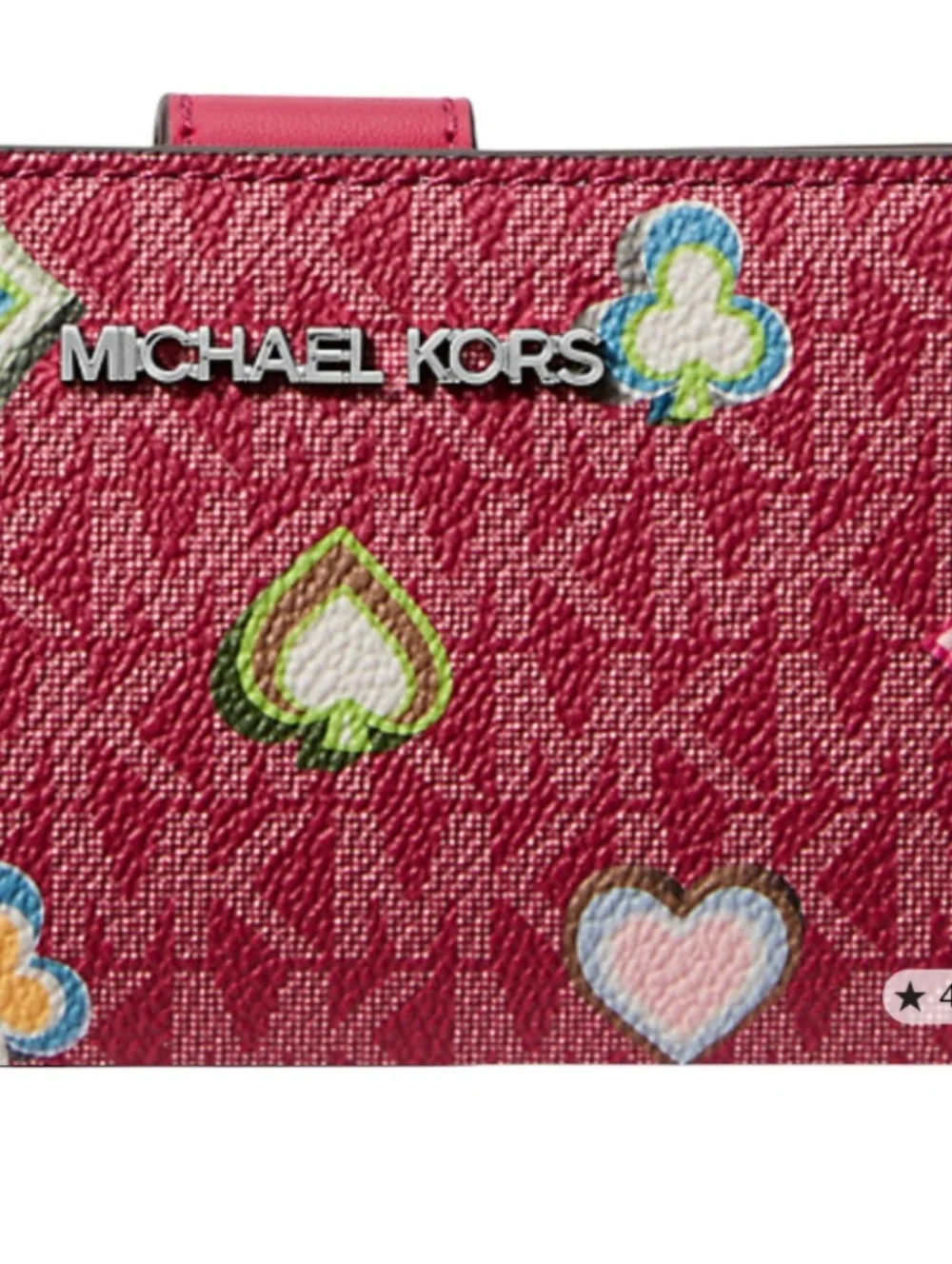 Michael Kors Slater Md Printed Signature Logo Backpack & matching bi-fold wallet